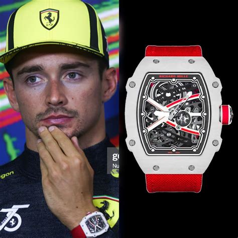 richard mille uhr charles leclerc